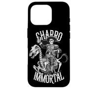 Charro Immortal Tequila Mariachi Mexican Skeleton Horse Case for iPhone 16 Pro