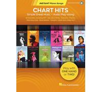 Chart Hits - Instant Piano Songs | Simple Piano Sheet Music Songbook with Letter Notes and Online Audio Play Along | 30 Contemporary Pop Songs for ... Simple Sheet Music + Audio Play-Along