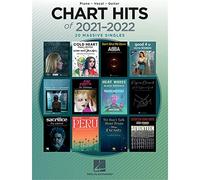 Chart Hits of 2021-2022. Piano, Vocal and Guitar