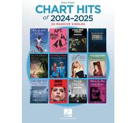 Chart Hits of 2024-2025 (EP) Piano Book Softcover Hal Leonard