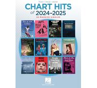Chart Hits of 2024-2025 (PVG) - 20 Contemporary Pop Hits - Lyrics & Chords - Songbook - Hal Leonard