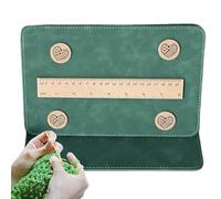 Chart Holder Knitting Tool,Knitting Tool Accessories,Cross Stitch Supplies and Accessories,Needle Arts Pattern Holder Chart Keeper, Magnetic Board for Cross Stitch (Green)