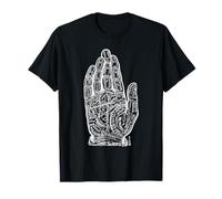 Chart of The Hand - Historical Palmistry Illustration T-Shirt