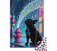 Chart Your Path Through French Bulldog - 1000 Piece Wooden Puzzle Adventure, A Blend of Challenge And Learning for The Whole Family
