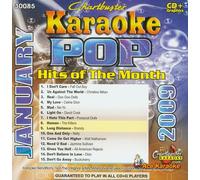 Chartbuster Karaoke CDG CB30085 - Pop Hits of the Month January 2009