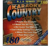 Chartbuster Karaoke Country Hot Hits Vol 180