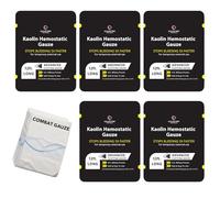 Charter Tactical First Aid Advanced Quick Clotting Combat - Flexible Hemostatic - Stop The Bleed kit Faster Wound Packing with Quick Clotting Medical - Survival Kit Supplies - 3 x 12.5'