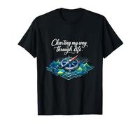 Charting My Way Through Life Data Science Compass T-Shirt