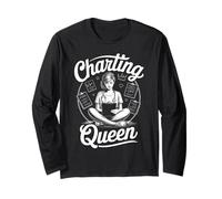 Charting Queen Nurse Life Mug Long Sleeve T-Shirt