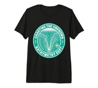 Charting The Unknown Bathymetry Dept Deep Sea Map Badge Premium T-Shirt