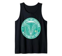 Charting The Unknown Bathymetry Dept Deep Sea Map Badge Tank Top