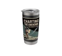 Charting The Unknown One Asteroid at A Time Meteor Shower Stainless Steel Insulated Tumbler