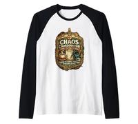 Charting Through The Madness Nurse Humor Design Chaos Raglan Baseball Tee