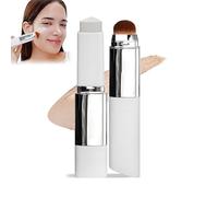 Chartming Color Changing Foundation Stick, Cover Cream Stick V White Korean Foundation Stick, Full To Medium Coverage Base Makeup, With Brush Head (Natural)