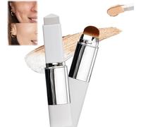 Chartming Color Changing Foundation Stick,Cover Cream Stick V White Korean Foundation Stick with Volufiline,Full to Medium Coverage Base Makeupwith Brush Head (Medium)