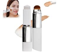 Chartming Color Changing Foundation Stick,Cream Stick V White Korean Color-Changing Foundation Stick With Brush Head,Suitable for All Skin Types,Coverage Base Makeup (Medium)