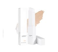 Chartming Color Changing Foundation Stick, White Foundation Stick, Full To Medium Coverage Base Makeup, Full Coverage Hydrating Concealer Balm With Brush Head, For All Skin Types (Fair)
