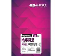 Chartpak AD Marker Paper Pad with Ink Block Panel, 175 GSM, 7 x 10", 24 Sheets/Pad, White, 1 Each (26061300615)