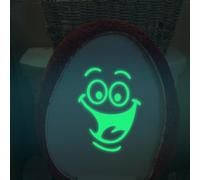 Chartreuse Luminous Toilet Lid Sticker Toilet Sticker Funny DIY Bathroom Wall Tattoo Sticker for Lid Wall Bathroom Toilet Seat Soft Close Wall Sticker, WC Accessories