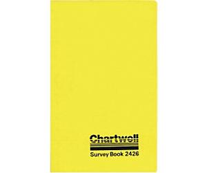 Chartwell 2426 Survey Level Book 12 x 19.2 cm 160 Pages