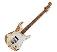 Charvel Henrik Danhage Ltd Ed Signature Pro-Mod So-Cal White Relic