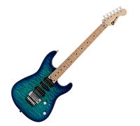 Charvel MJ San Dimas Style 1 HSH FR M QM Caribbean Burst