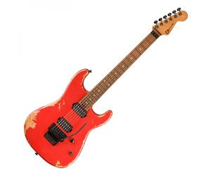 Charvel Pro-Mod Relic San Dimas Style 1 HH FR PF Weathered Orange