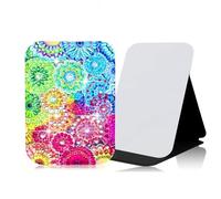 CharySim Diamond Art Painting Compact Mirror Folding Pocket Kits Crystal Arts and Crafts for Adults Mandala Pocket Mirror Gifts for Women