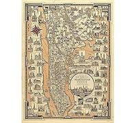 Chase 1939 Pictorial Map NY Manhattan Bronx Art Print Canvas Premium Wall Decor Poster Mural