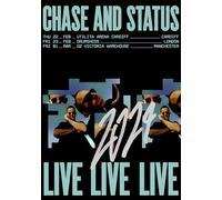 Chase and Status 2024 Live A4 Print Poster Wall Art Home Decor Album Gift Present Photo Living Room Dining Room Bedroom Hall Loft Office Unframed