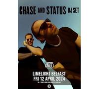 Chase And Status Belfast 2024 A4 Print Poster Wall Art Home Decor Album Gift Present Photo Living Room Dining Room Bedroom Unframed Concert Tour Gig Live Show