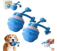 Chase Buddy Dog Toy, Feloro Chase Buddy Dog Toy, The Chase Buddy Keep Your Dog Calm, Engaged & Satisfied, Automatic Moving Ball For Large, Medium, And Small Puppy Dogs (2PCS)