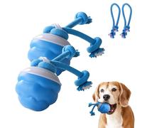Chase Buddy Dog Toy, The Chase Buddy Keep Your Dog Calm, Engaged & Satisfied, Automatic Moving Toy Ball Three Modes, Simulated Sound Auto-Moving, Bounce And Spin For Kittens And Puppies (2PCS)