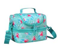 Chase Chic Girls Lunch Box, Insulated Mermaid Lunch Bag for Kids, Lightweight Waterproof Cooler Bag in Dual Compartment, Leak-Proof Lunch Organizer Snack Bag for School Picnic