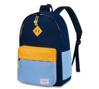 Chase Chic Kids Backpack,17 inch School Backpacks for Boys Fits 6 to 12 Years Old - Lightweight Water Resistant Primary Bookbag for School/Travel (Light Blue)