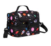 Chase Chic Lunch Bag for Boys, Lightweight Insulated Lunch Boxes Bag for Toddler Kids, Waterproof Cooler Bag in Dual Compartment Leak-Proof Lunch Organizer for School Picnic