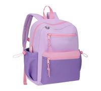 Chase Chic Toddler Backpacks for Girls, 12 Inch Preschool Kindergarten Backpack for Kids 2-4,Mini Cute Toddler Bag with Chest Strap for Daycare Travel（Purple）