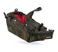 Chase Harper USA 5000 Under The Seat Bag - RED LINE Woodland Camo- Compatible with All Honda Ruckus Model Years - Water and Tear-Resistant Industrial Grade Ballistic Nylon - Woodland Camo