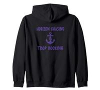 Chase Horizons And Trop Rocking - Trop Rock And Sailing Zip Hoodie