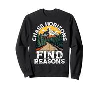 Chase Horizons Find Reasons Scenic Mountain Road Sweatshirt