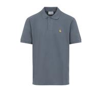 CARHARTT WIP S/S CHASE COZY BLUE POLO SHIRT S