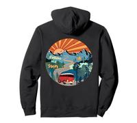 Chase Sunshine Retro Road Trips Mountains Camper Adventure Pullover Hoodie