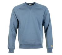 Carhartt WIP Mens Regular Fit Chase Sweatshirt - Colour: 3XFXX Icesheet/Gold - Size: XL