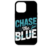 Chase The Blue Marlin Deep Sea Angler Fishing Case for iPhone 12 Pro Max