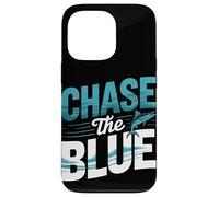 Chase The Blue Marlin Deep Sea Angler Fishing Case for iPhone 13 Pro