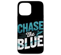 Chase The Blue Marlin Deep Sea Angler Fishing Case for iPhone 13 Pro Max