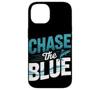 Chase The Blue Marlin Deep Sea Angler Fishing Case for iPhone 14