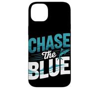Chase The Blue Marlin Deep Sea Angler Fishing Case for iPhone 14 Plus