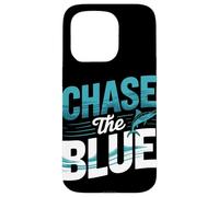 Chase The Blue Marlin Deep Sea Angler Fishing Case for iPhone 15 Pro