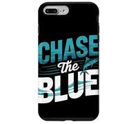 Chase The Blue Marlin Deep Sea Angler Fishing Case for iPhone 7 Plus/8 Plus
